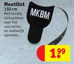 Meetlint 150 Cm Aanbieding bij Kruidvat .